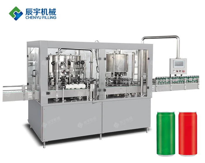 全自動易拉罐飲料灌裝機 全自動易拉罐飲料灌裝機